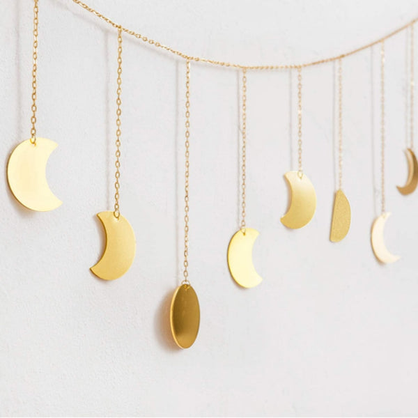 Moon Phase Garland Boho Decor